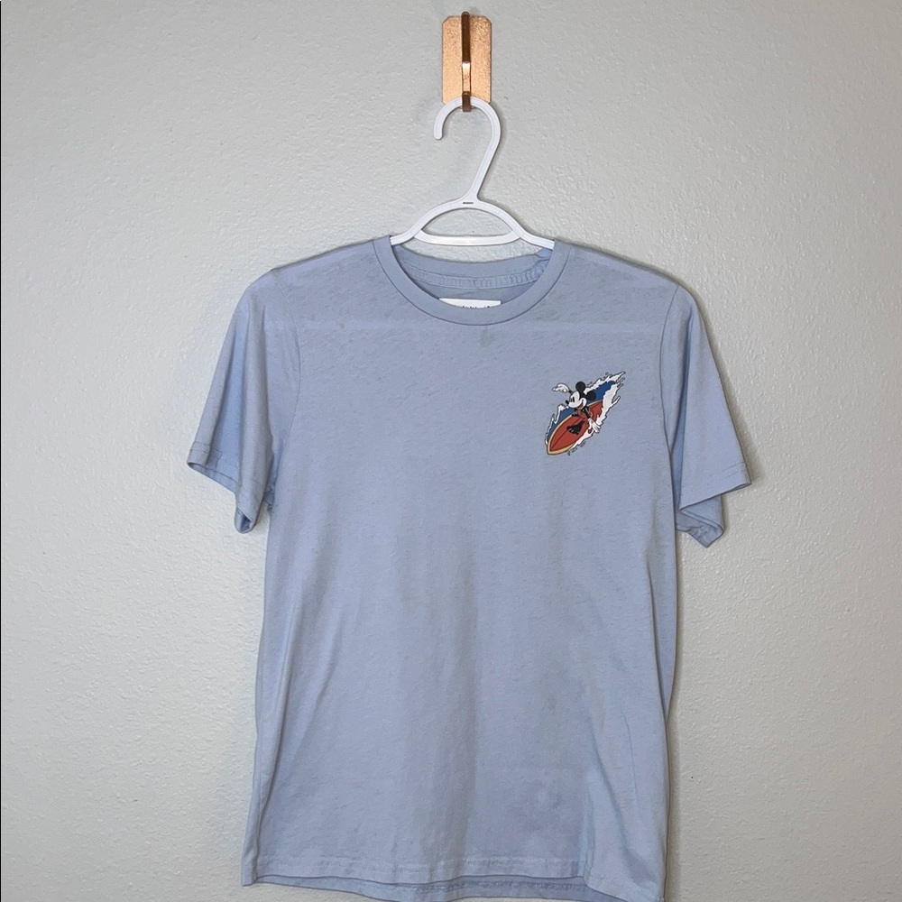 Abercrombie Kids Light Blue Mickey Surf Tee